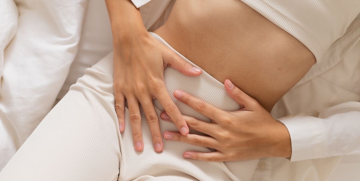 Illustrasjon av smerter ved endometriose