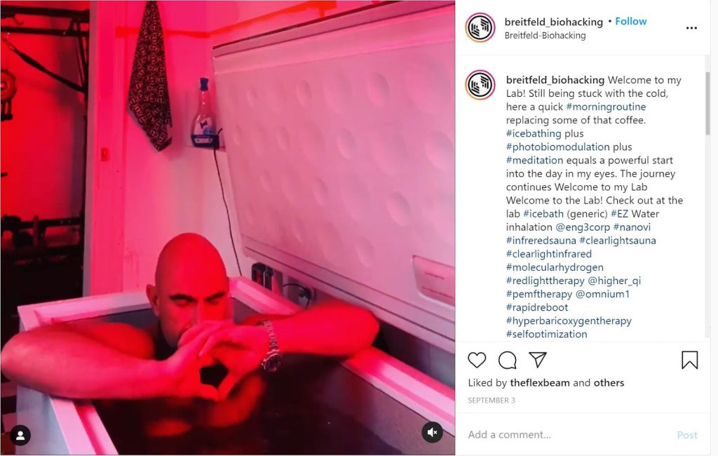 breitfield biohacking instagram post